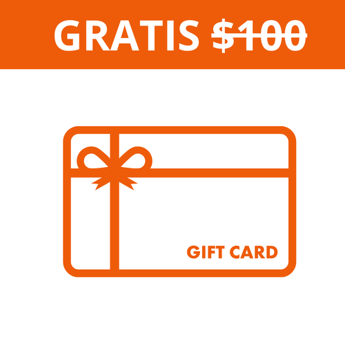 Tarjeta de regalo de $100